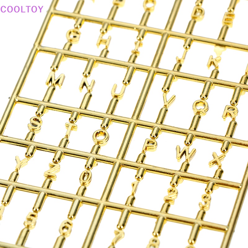 Cooltoy Mô Hình Chữ Cái / Số Mini Trang Trí Nhà Búp Bê Tỉ Lệ 1: 12