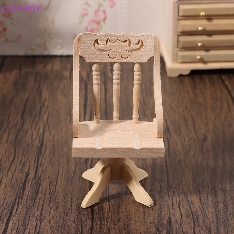 Mô Hình Ghế Văn Phòng Tỉ Lệ 1: 12 Trang Trí Nhà Búp Bê