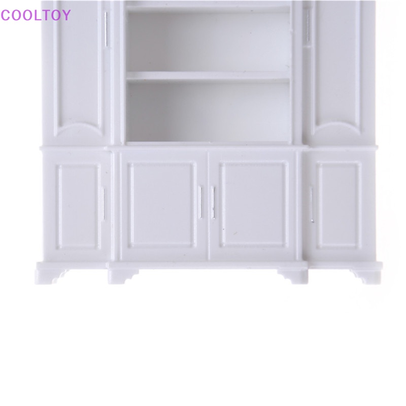 Mô Hình Kệ Sách Màu Bạc Dùng Trang Trí Nhà Búp Bê