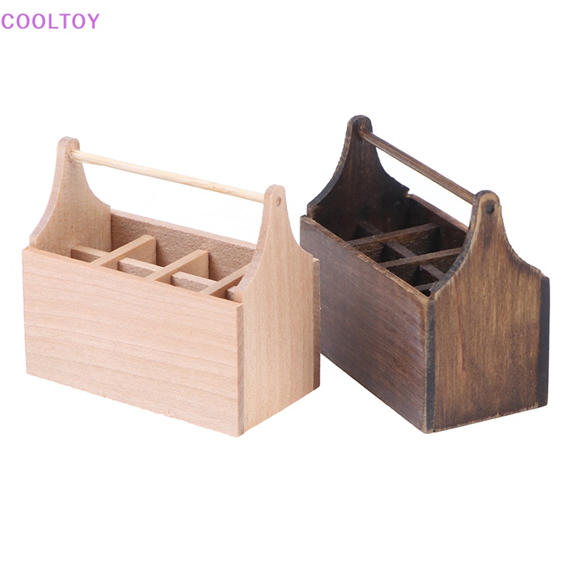 Cooltoy Hộp Dụng Cụ Sửa Chữa Mini 1 / 12 Trang Trí Nhà Búp Bê DIY