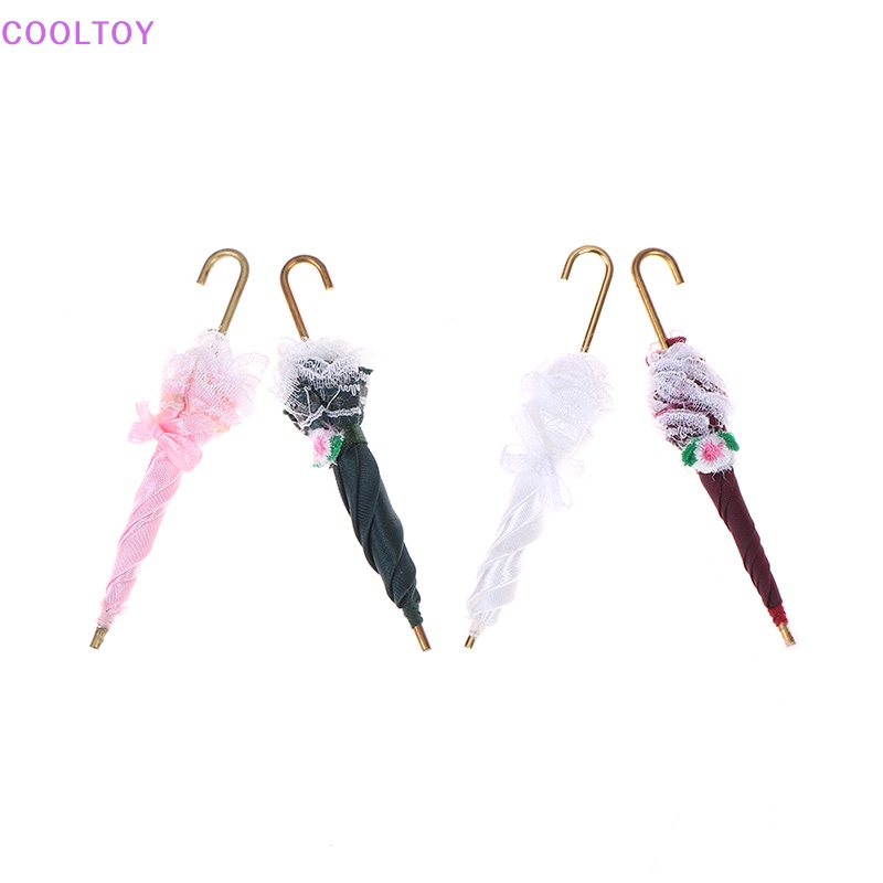 1 Chiếc Ô Ren Xinh Xắn Cho Nhà Búp Bê Tỷ Lệ 1: 12