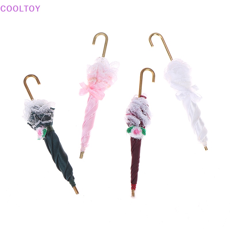 1 Chiếc Ô Ren Xinh Xắn Cho Nhà Búp Bê Tỷ Lệ 1: 12