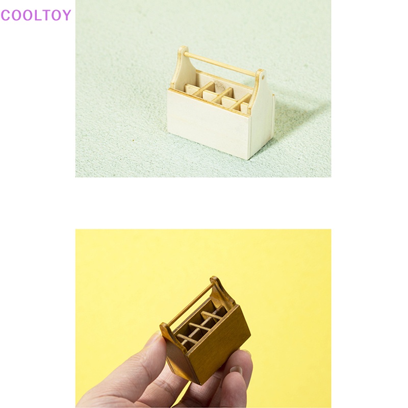 1 Hộp Đựng Dụng Cụ Sửa Chữa Mini 1: 12 Cho Nhà Búp Bê