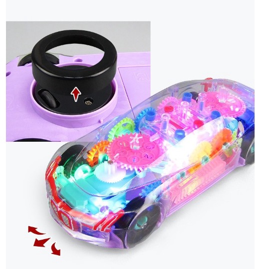 Đồ chơi oto, xe đua, xe tăng, máy bay trong suốt, có nhạc và đèn cho bé.