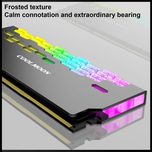 Mô Đun Tản Nhiệt Bộ Nhớ Hiệu Quả Cao Zevaret Coolmoon Ra-2 Ram 5v Argb