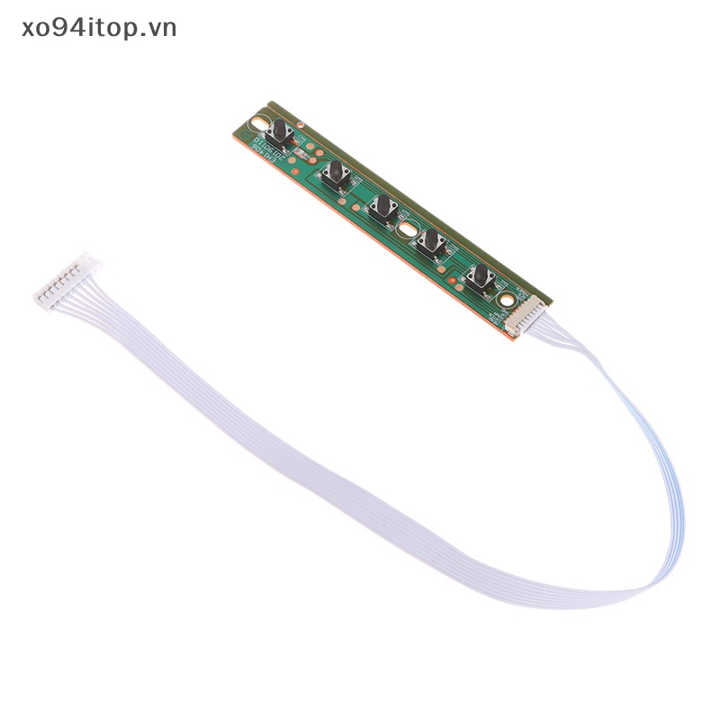 1 Bảng Mạch Điều Khiển OSD 5 Nút Bấm SMD Cho Màn Hình LCD MR6