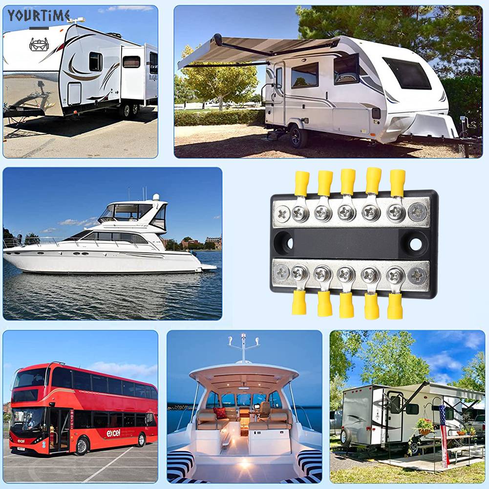 Vỏ Bọc Thanh Xe Buýt 10 Hướng 20 Cổng 100A 12-48V