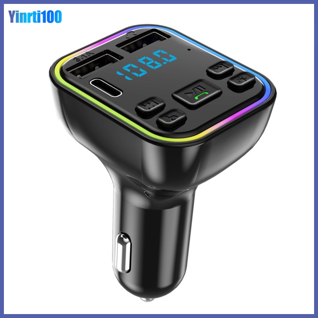 Máy Phát FM Kết Nối Bluetooth 3.1a Mp3 Hỗ Trợ Thẻ Nhớ Tf
