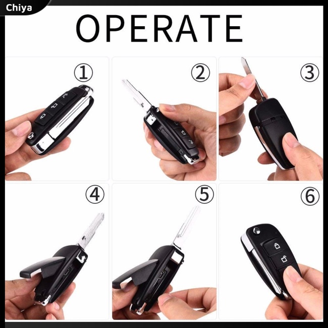 Máy Quay Hồng Ngoại Mini DVR 1080p HD Đa Năng Có Thể Nhìn Đêm Gắn Chìa Khóa Xe Hơi