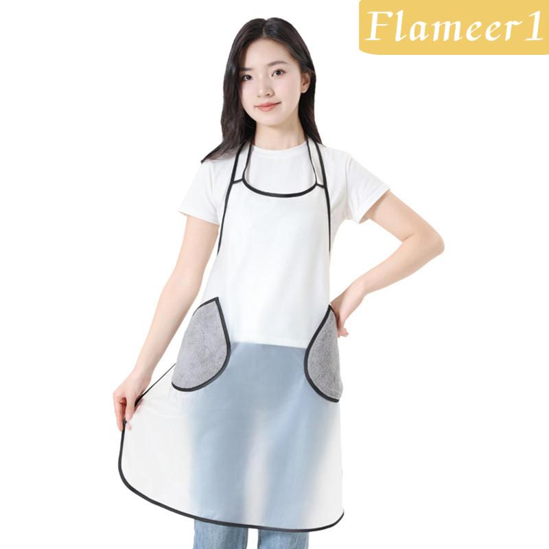 1 Tạp Dề Nấu Ăn Có Túi Lau Tay Tiện Dụng