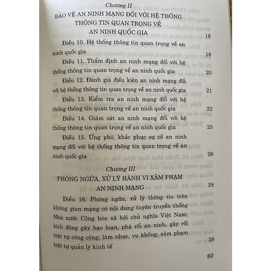 Sách Luật An Ninh Mạng  - Nhà Sách Sự Thật