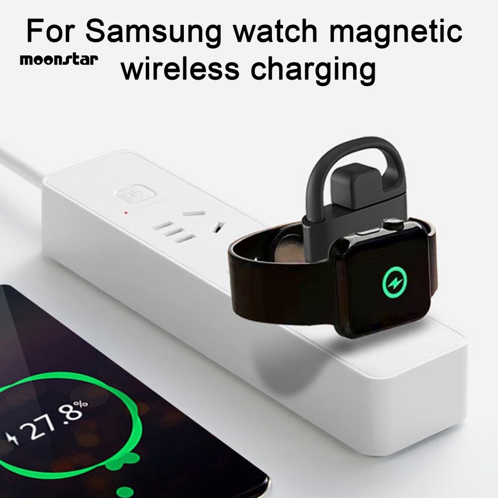Đế Sạc Không Dây USB 2 Giao Diện Cho Đồng Hồ Thông Minh Samsung Watch 3 / 4