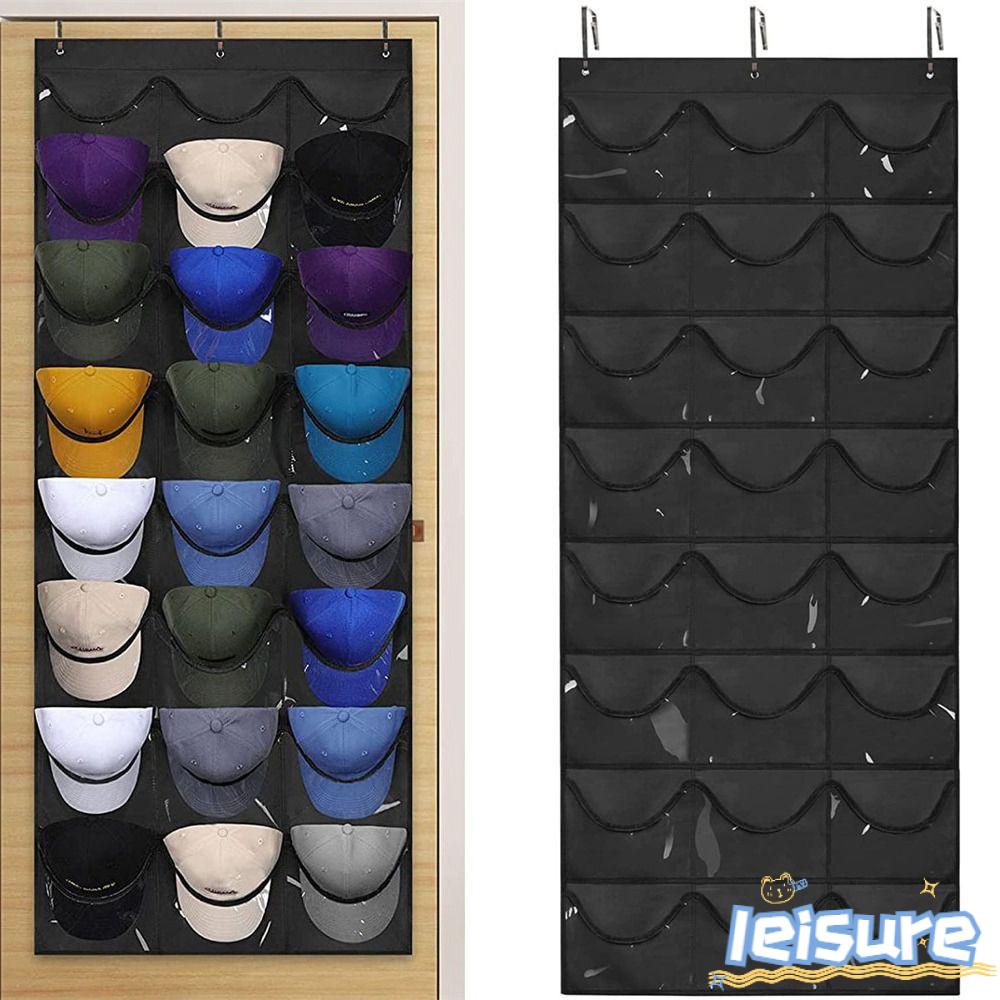 Giá Đỡ Mũ Lưỡi Trai Bằng Vải Không Dệt 24 Ngăn Tiện Dụng
