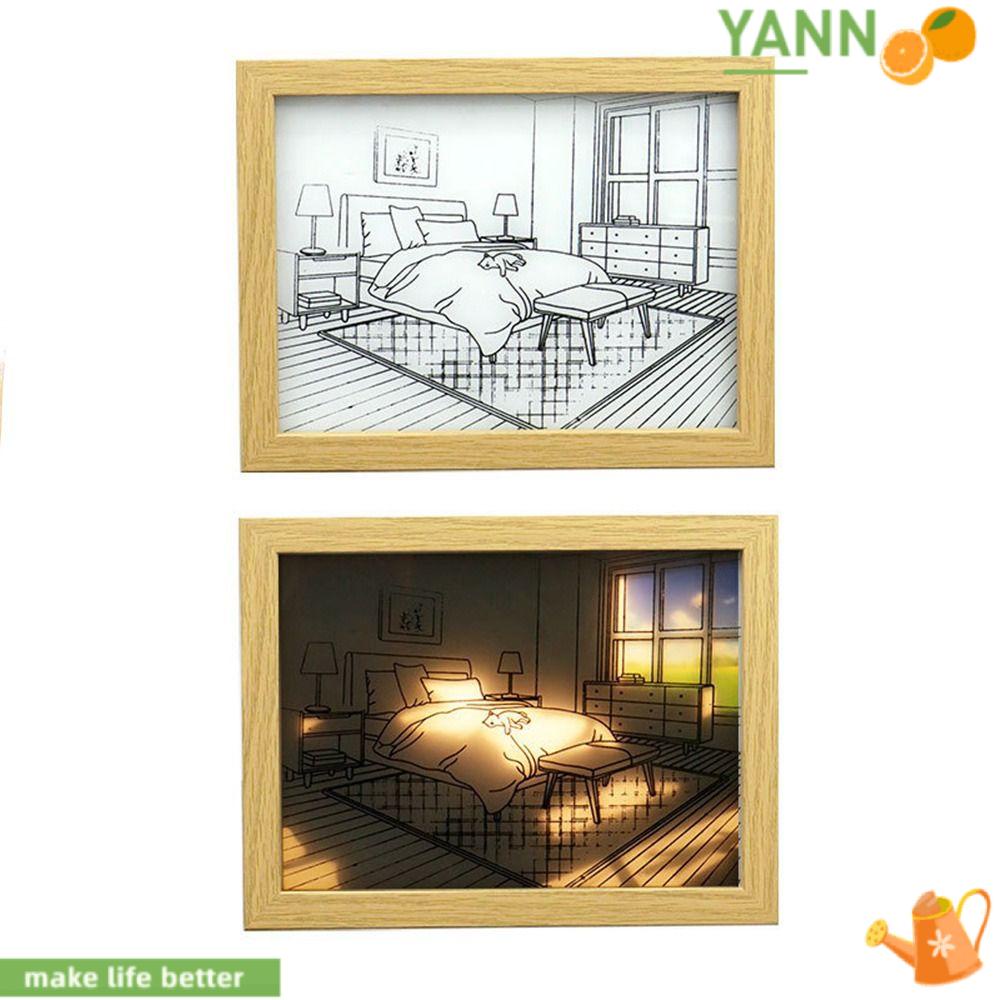 Đèn Ngủ Để Bàn 23x17cm Với Phích Cắm USB Tiện Dụng