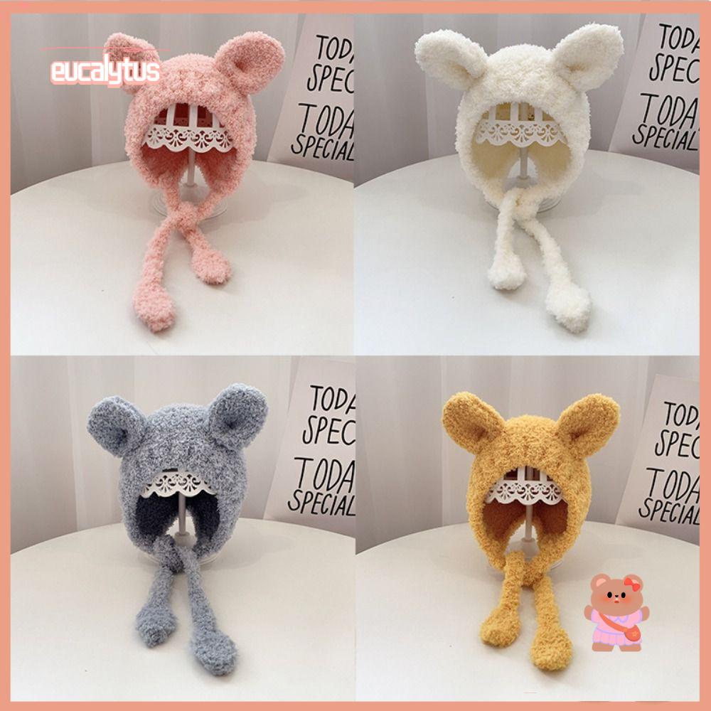 Mũ Tai Gấu Mềm Mại Bảo Vệ Tai Cho Bé