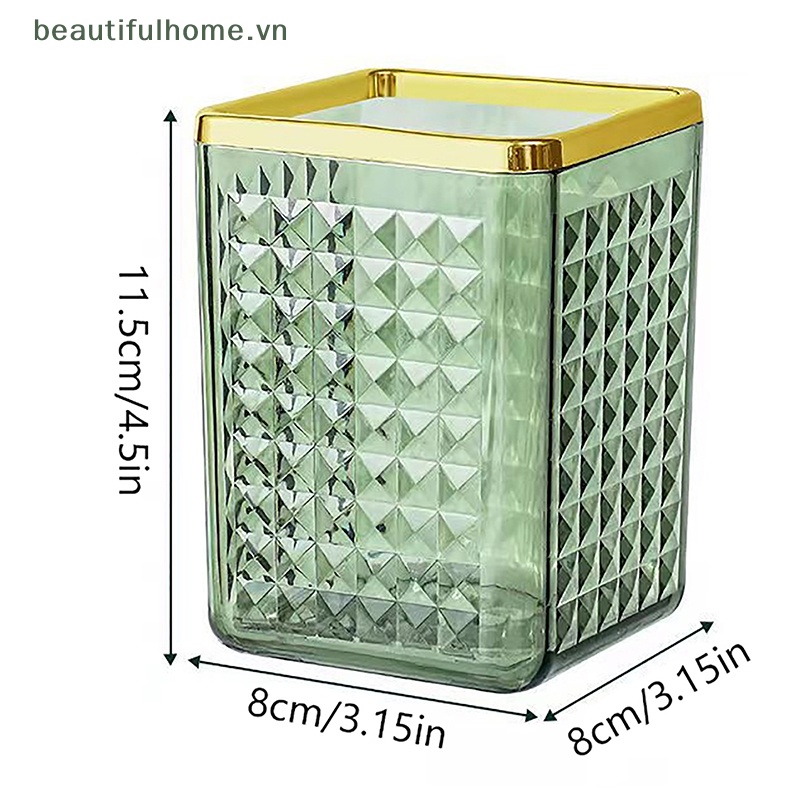 Giá Đỡ Cọ Trang Điểm Chống Bụi Tiện Dụng Chất Lượng Cao