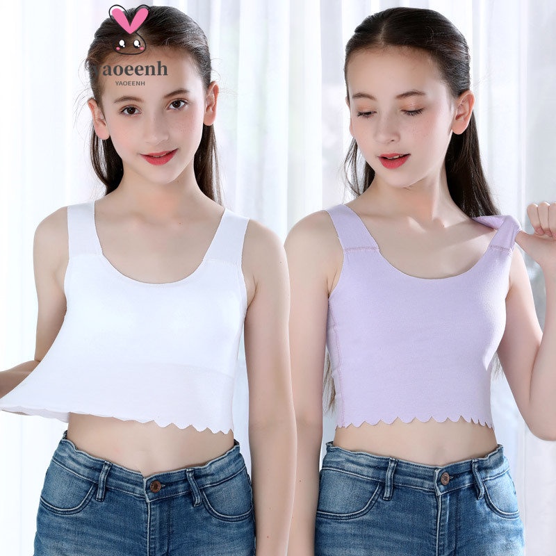 【YAOEENH】Áo Ngực Dây Bản Rộng Thoáng Khí Thoải Mái 130-170cm
