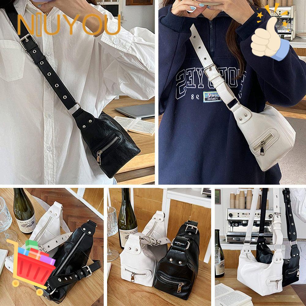 Túi Đeo Chéo Vai Bằng Da PU Thời Trang Sành Điệu