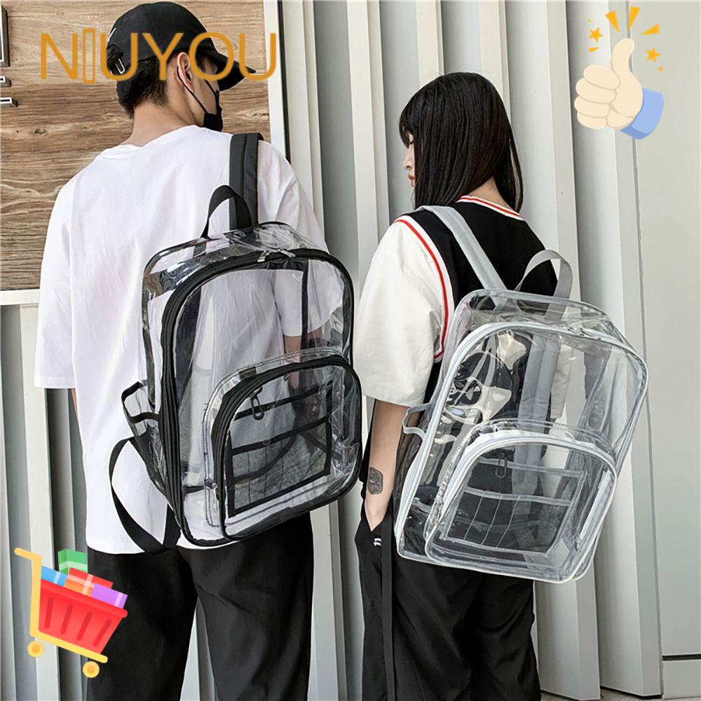 Túi Đeo Vai Mini Bằng Pvc Trong Suốt Sức Chứa Lớn Tiện Dụng