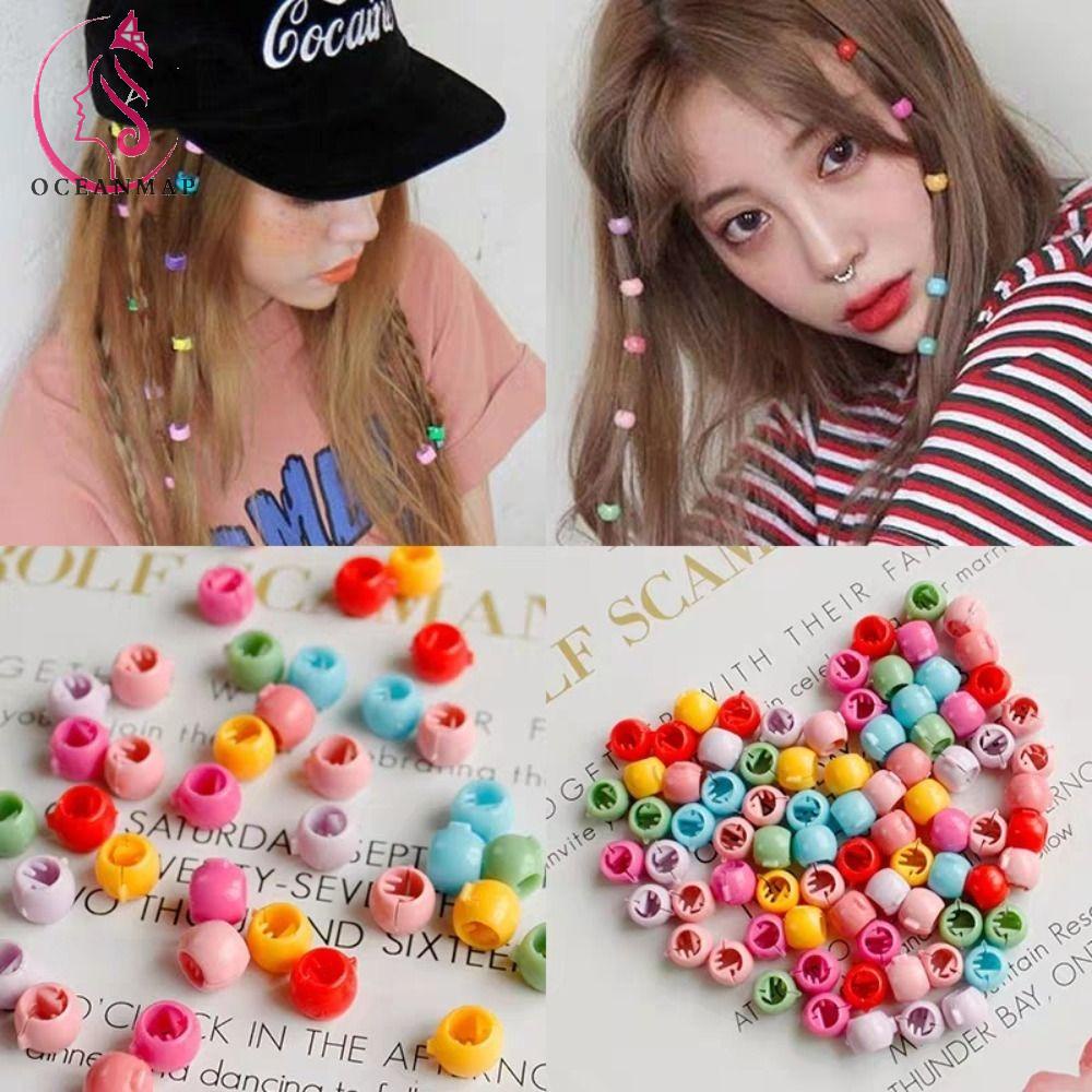 Set 40 Kẹp Tóc Nhựa Mini Nhiều Màu Phong Cách Hàn Quốc Cho Nữ