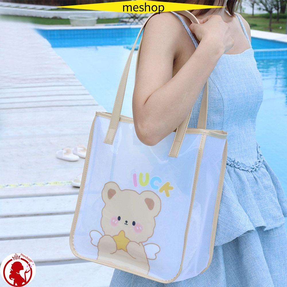 Túi Tote Nhựa PVC Dễ Thương Thời Trang Mùa Hè
