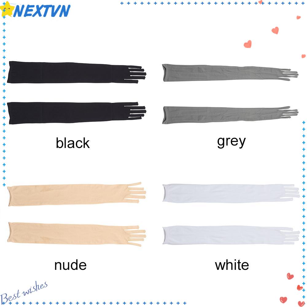 Găng Tay Lưới Xỏ Ngón Trong Suốt Cho Nữ