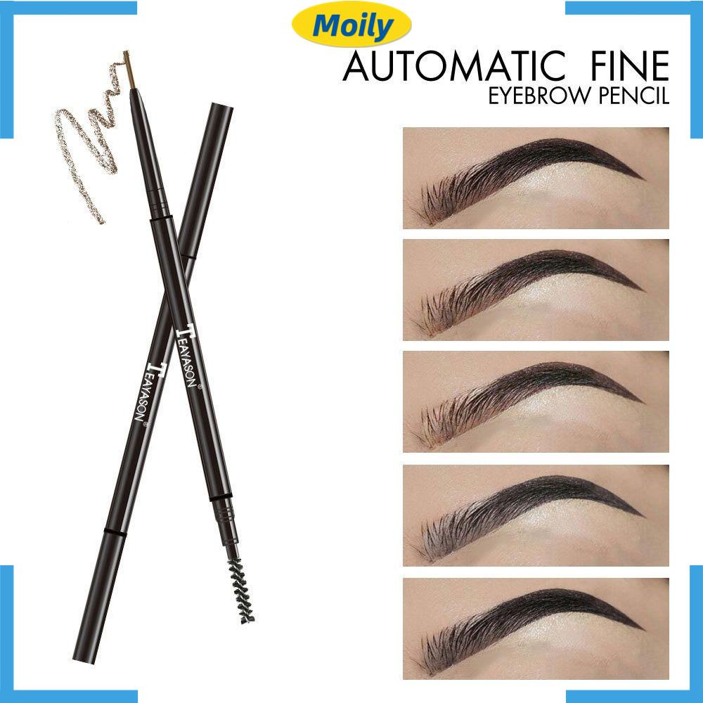 Bút Kẻ Lông Mày Hai Đầu Lâu Trôi Chống Thấm Nước Mềm Mượt Cho Nữ