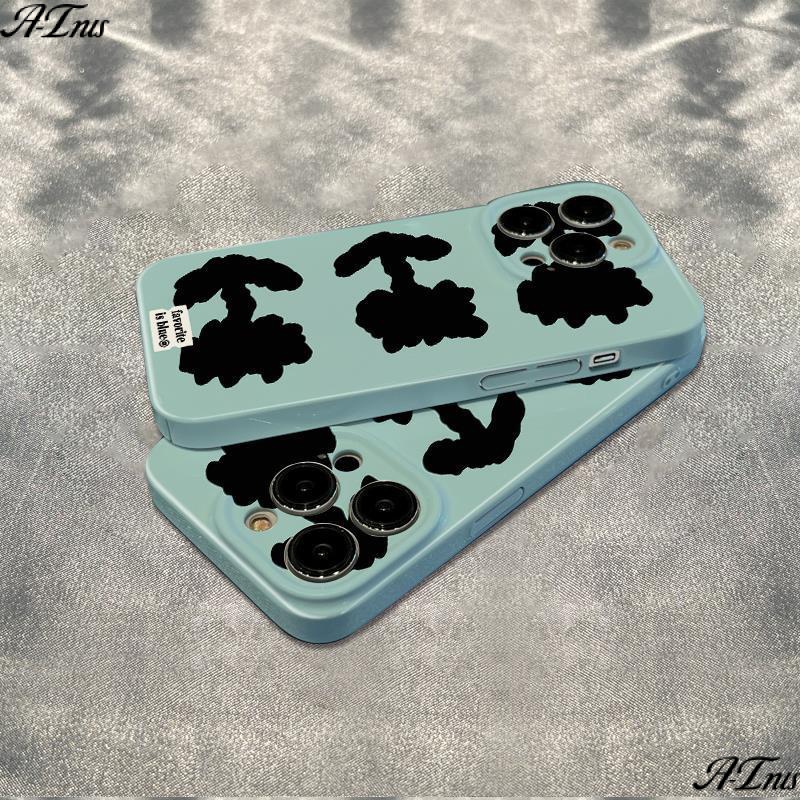 Ốp Điện Thoại Chống Sốc In Hình Hoa Tulip Màu Xanh Dương Cho Iphone 1211Plus 786In 1314promax 1T3Z