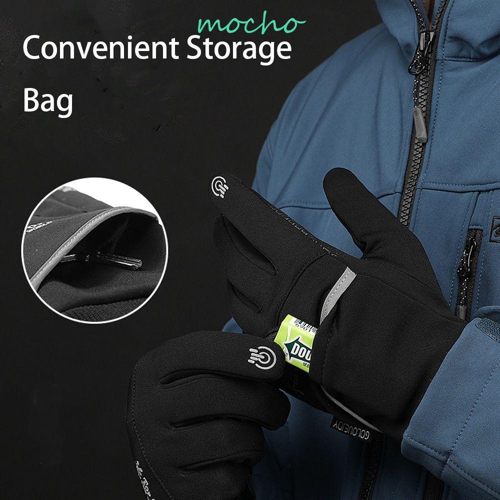 Găng Tay Silicon Polyester Phản Quang Chống Thấm Mồ Hôi Bảo Vệ Tay Thoải Mái Thời Trang Cho Nam