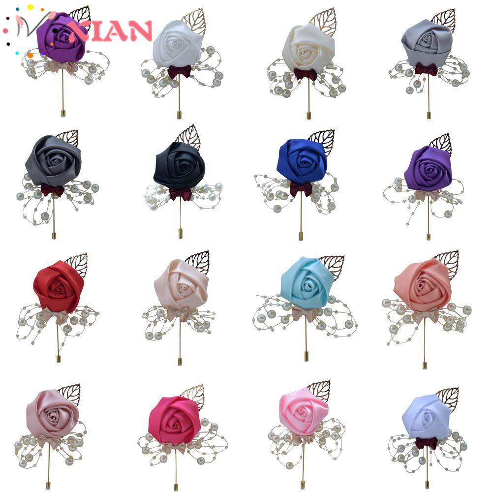 Xiantin Bó Hoa Hồng Tinh Tế Quyến Rũ Làm Quà Cưới Boutonniere