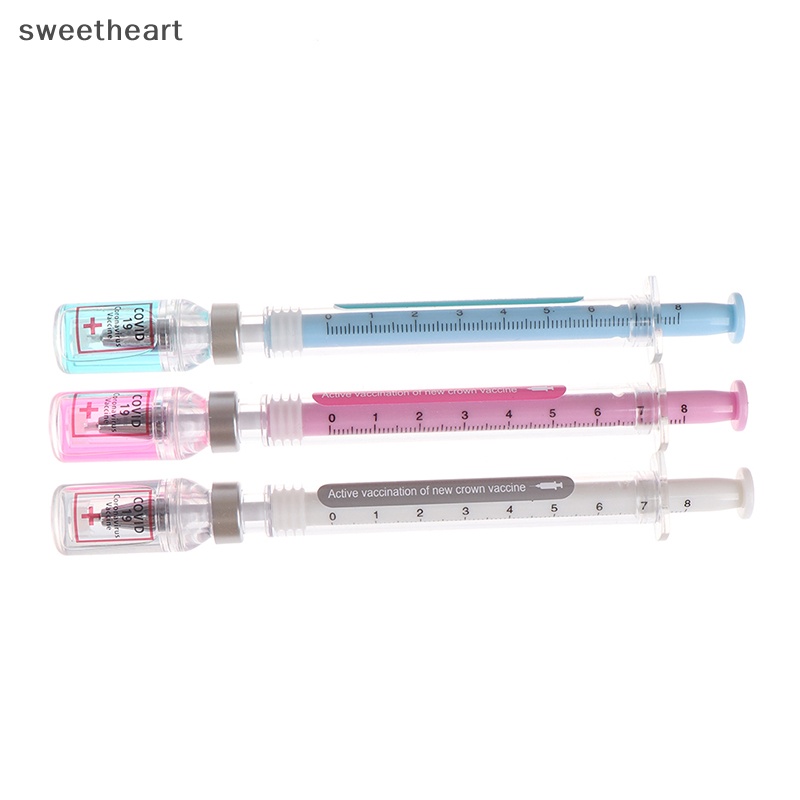 Ống tiêm hình dạng đặc biệt văn phòng phẩm dễ thương 0.5mm Văn Phòng TrườNg Học cung cấp Bút gel mới