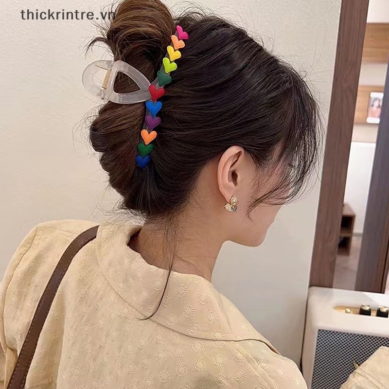 Kẹp Tóc Càng Cua / Cá Mập Cỡ Lớn Thiết Kế Tinh Tế Cho Nữ