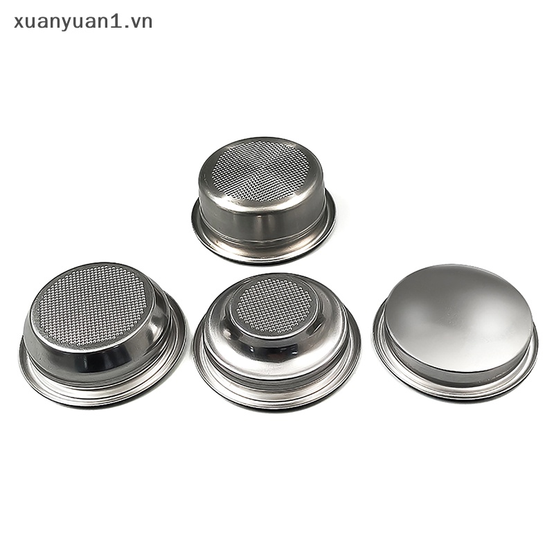 Set 1 / 2 Cốc Lọc Cà Phê Bằng Thép Không Gỉ 304 58mm Tiện Dụng
