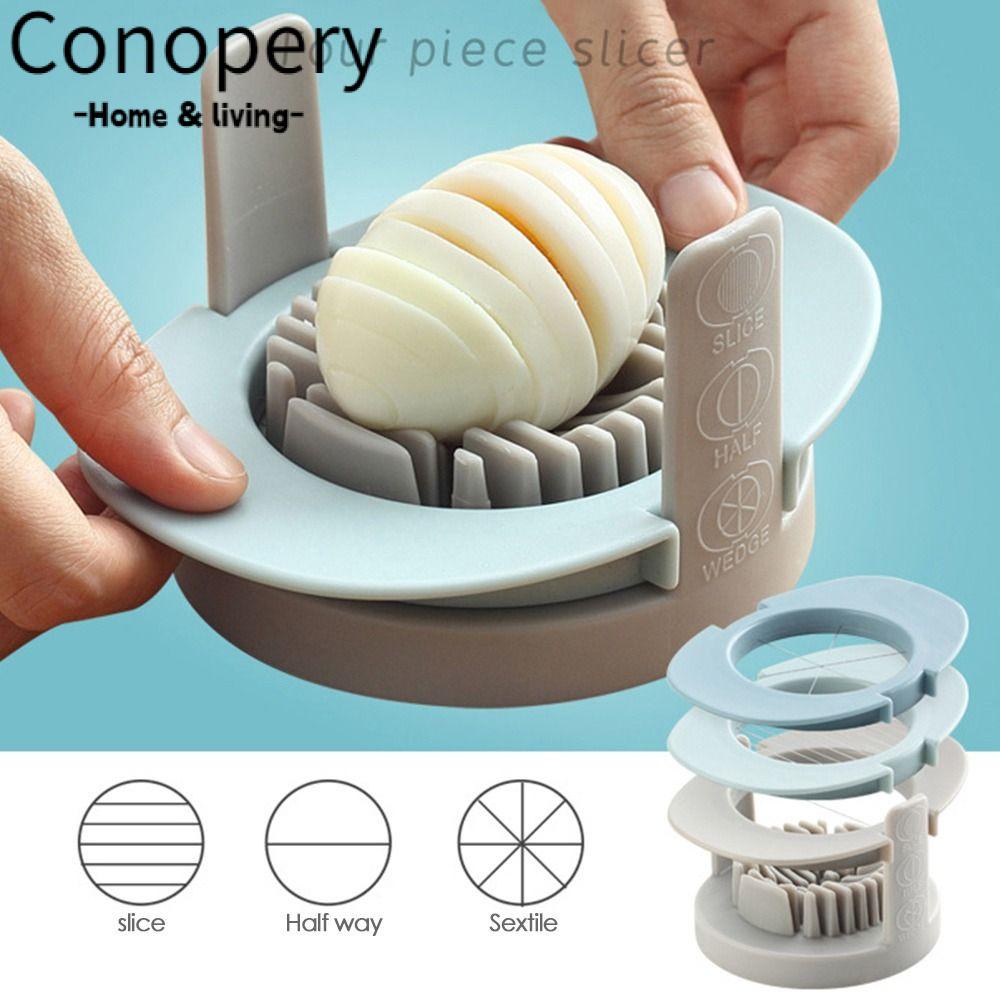 CONOPERY Dụng Cụ Cắt Trứng Chống Trượt Chịu Nhiệt Tiện Dụng