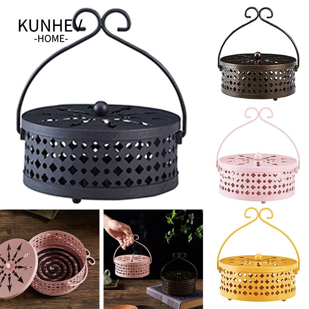 KUNHEV Giá Đỡ Nhang Muỗi Bằng Kim Loại Tiện Dụng