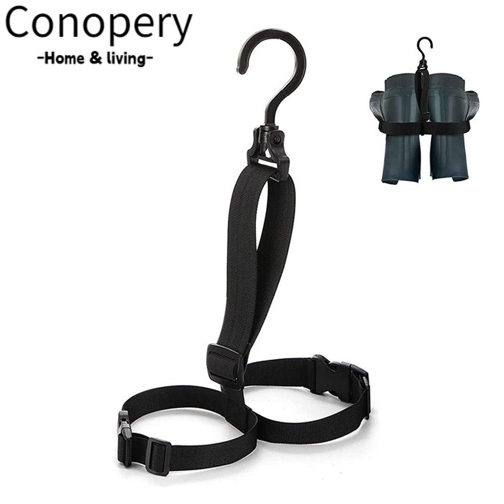 CONOPERY Móc Phơi Khô Thắt Lưng Giày Bốt Bằng Nilon Tiện Dụng