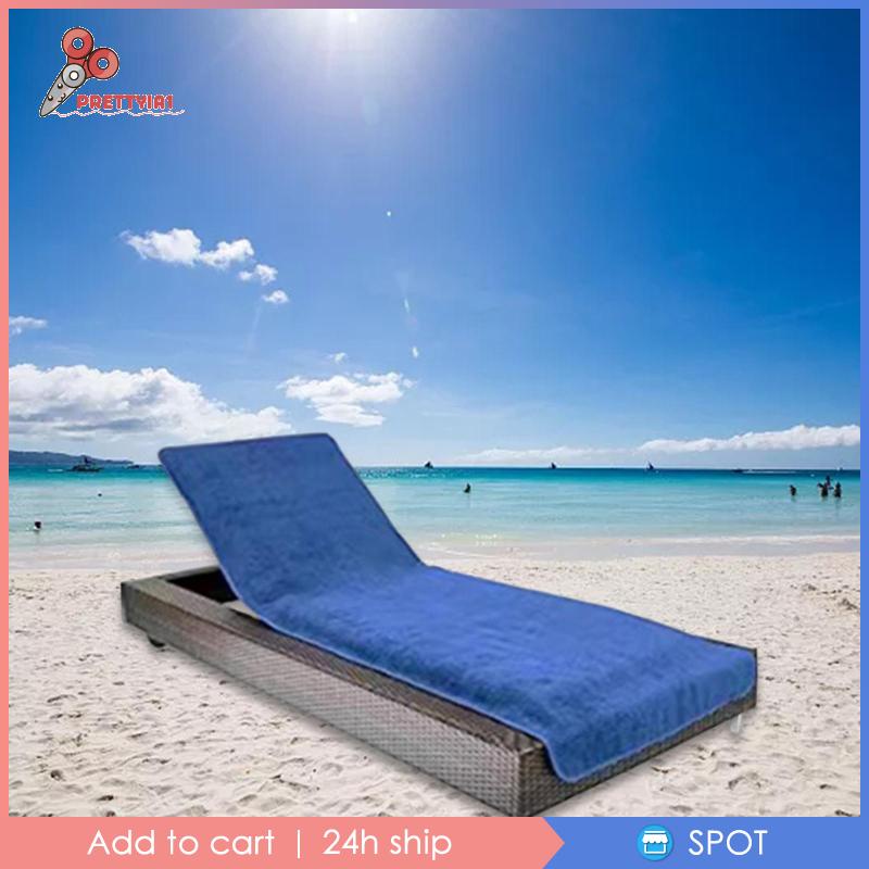 Đệm Bọc Ghế Ngồi Bãi Biển Bằng Sợi Micro Kích Thước 29.5x78.7inch Prettyia1