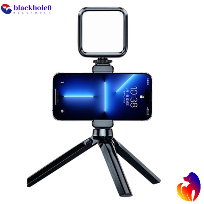 Đèn Led Rgb Mini Có Kẹp Gắn Điện Thoại Di Động Hỗ Trợ Chụp Ảnh Selfie