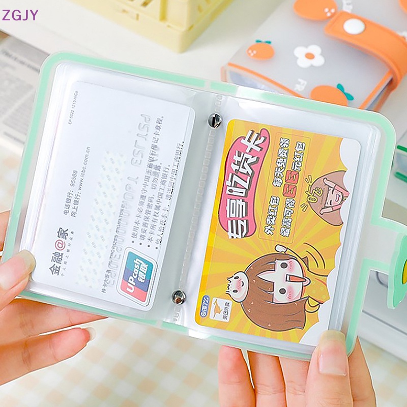 Ví Đựng Thẻ Tín Dụng / Danh Thiếp Bằng PVC Sức Chứa Lớn 20 Bits Tiện Dụng Mới