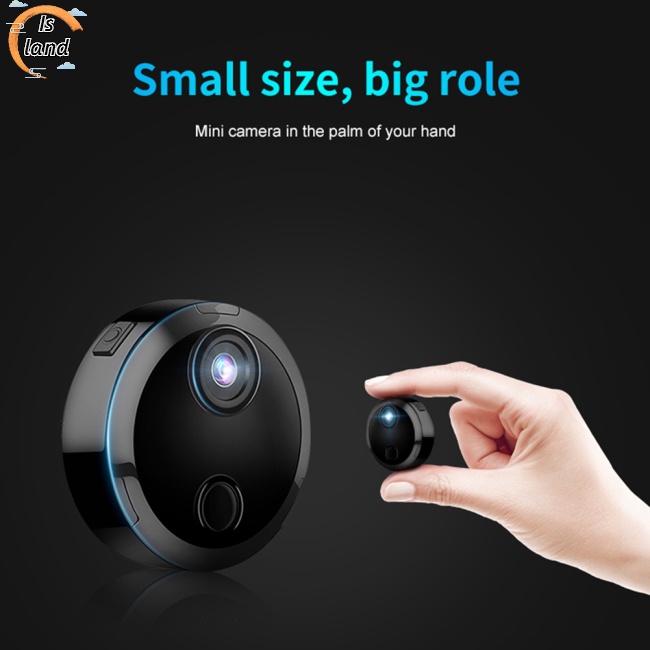 Máy Quay An Ninh Không Dây Góc Rộng 1080p Kết Nối Wifi Hỗ Trợ Tầm Nhìn Ban Đêm Cho Android Ios