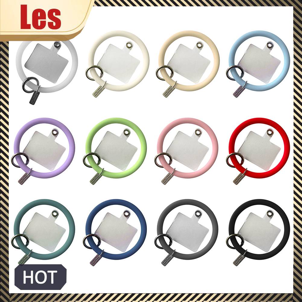 Vòng Đeo Tay Chống Thất Lạc Bằng Silicon Mềm Gắn Điện Thoại Tiện Dụng