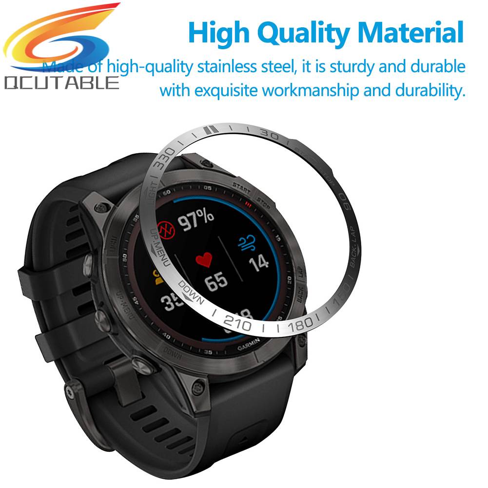 Ốp Bảo Vệ Bằng Thép Không Gỉ Cho Garmin Fenix 7 / 7S