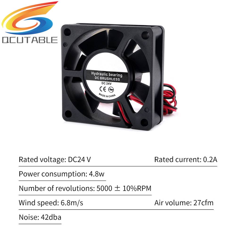 Quạt Tản Nhiệt 6020 DC 24V Cho Máy In 3D Voron 2.4