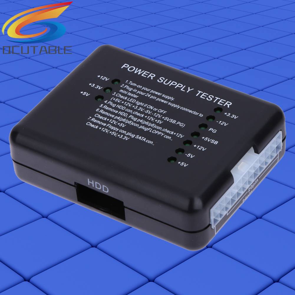 Thiết Bị Kiểm Tra Nguồn Điện SATA HDD 20 / 24 Pin