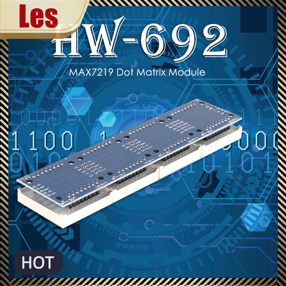 Bảng Mạch Điều Khiển Ma Trận 4 Trong 1 MAX7219