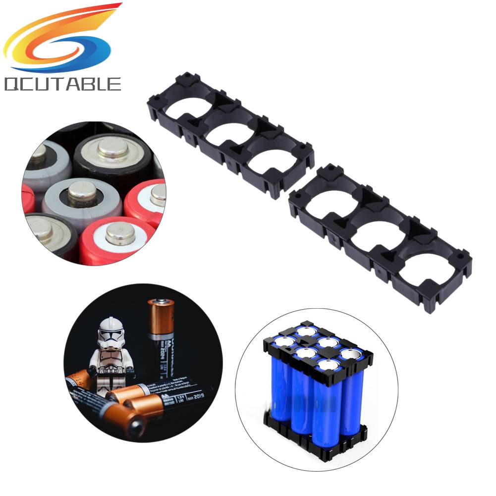Set 20 Giá Đỡ Pin 3x 18650 Hình Trụ Chống Rung Chuyên Dụng