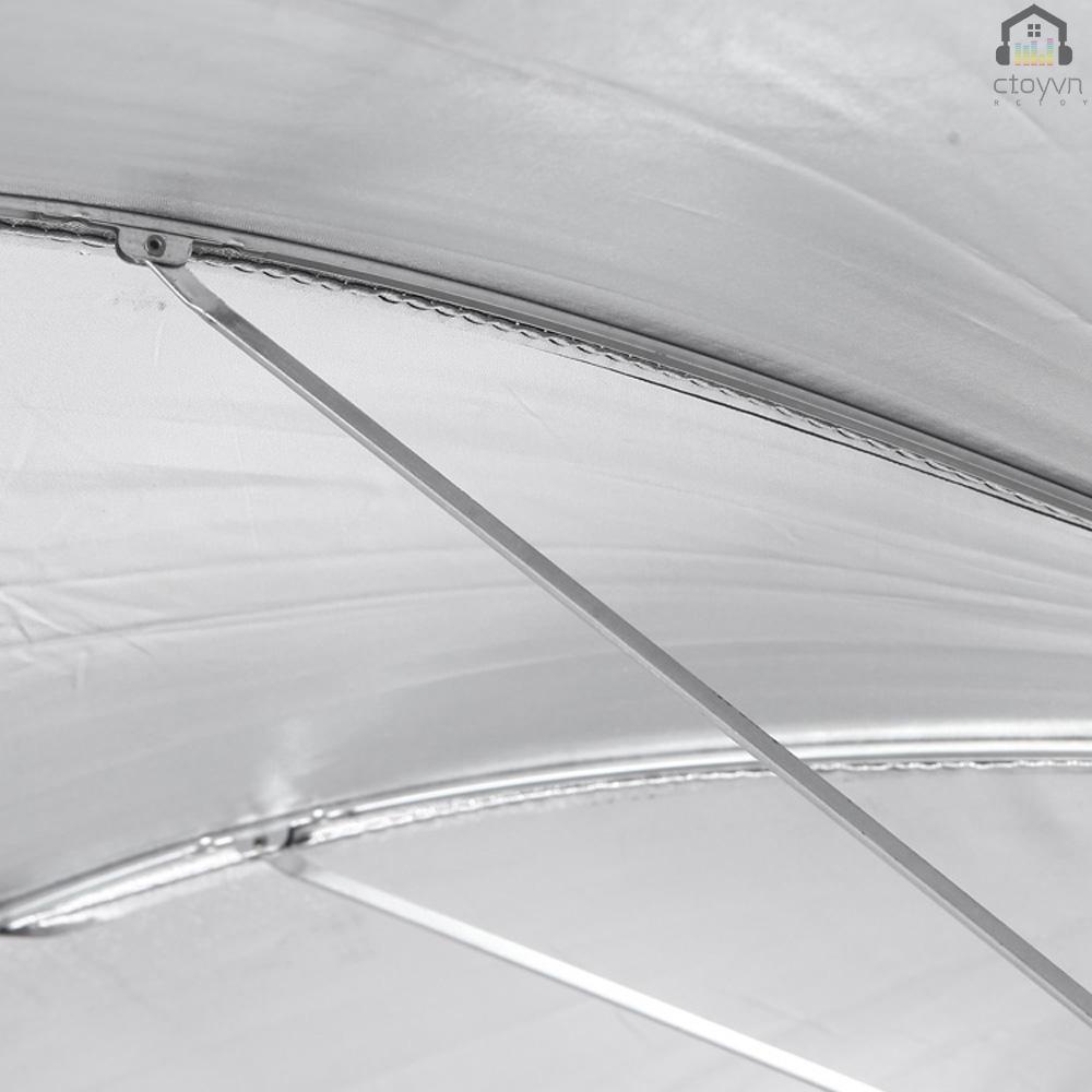 Dù Phản Quang 83cm 33in Màu Đen / Bạc Chuyên Dụng Cho Studio Chụp Ảnh