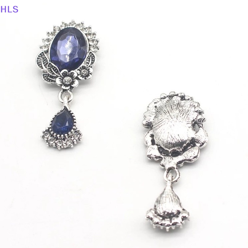 Ghim Cài Áo Hình oval Bằng Hợp Kim 23 * 52mm DIY