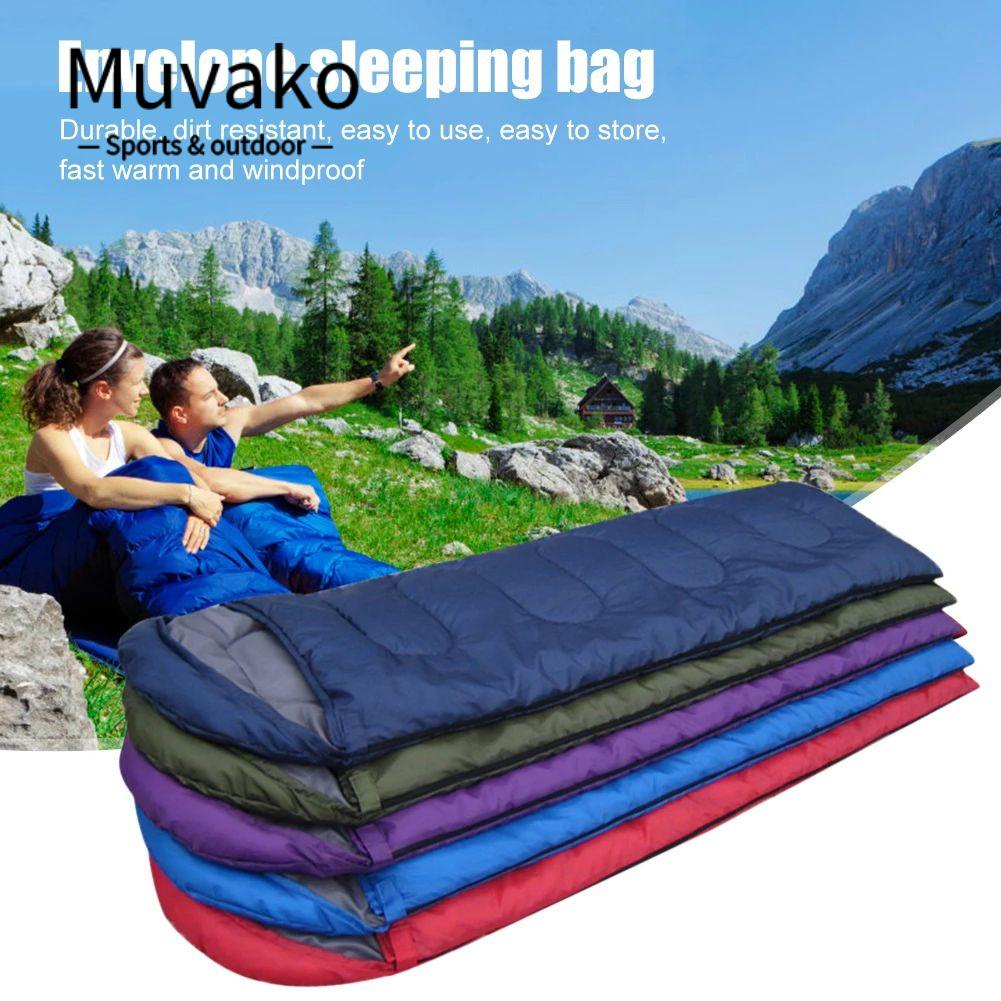 MUVAKO Túi Ngủ Cắm Trại Đa Năng Tiện Lợi