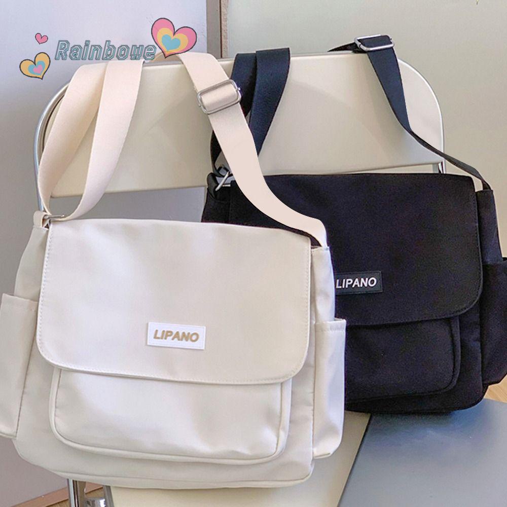 RAINBOW Túi Xách Tay Đeo Vai Thiết Kế Đơn Giản Cá Tính